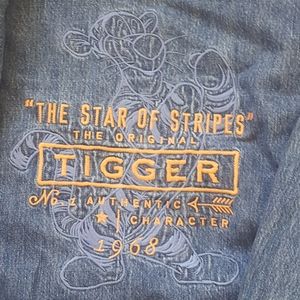 Vintage Disney (Tigger) Embroidered Denim Jacket